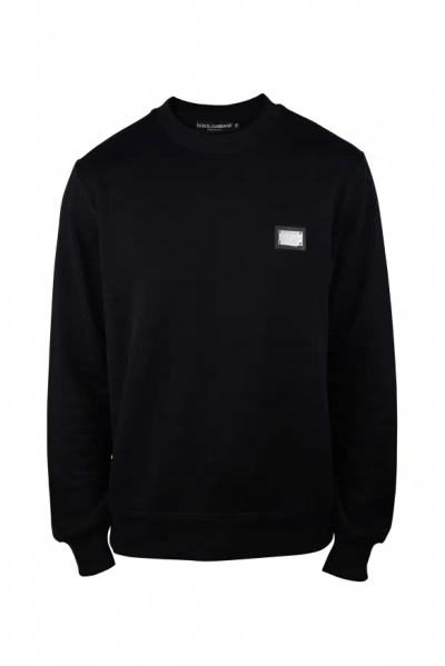 Dolce & Gabbana Sweatshirt In Black