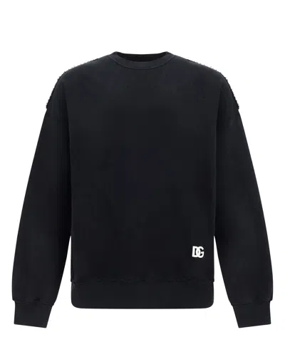 Dolce & Gabbana Sweatshirt In Black