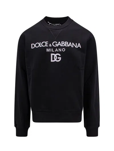 Dolce & Gabbana Sweatshirt In Black