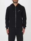 Dolce & Gabbana Men's Drawstring Zip Hoodie In Black