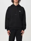 Dolce & Gabbana Logo Tag Embellished Hooded Sweatshirt In 黑色