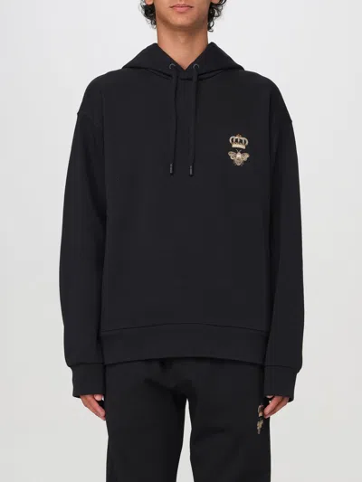 Dolce & Gabbana Sweatshirt  Men Color Black In Schwarz