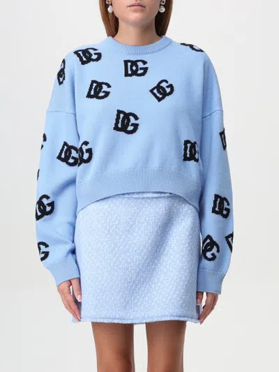 Dolce & Gabbana Sweater  Woman Color Blue In Blau