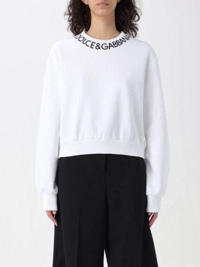 Dolce & Gabbana Sweatshirt  Woman Colour White