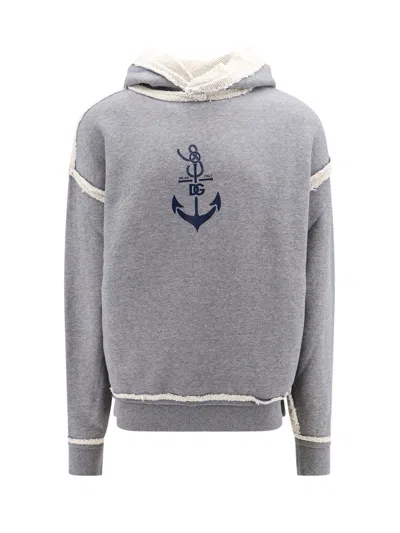 Dolce & Gabbana Sweatshirt In Gray