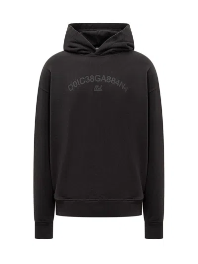 Dolce & Gabbana Sweatshirt With Logo In Black