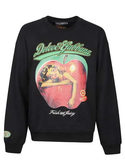 DOLCE & GABBANA DOLCE & GABBANA SWEATSHIRT WITH LOGO