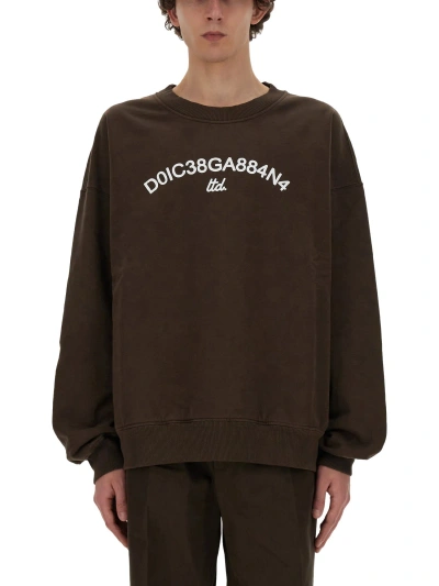 DOLCE & GABBANA SWEATSHIRT WITH LOGO