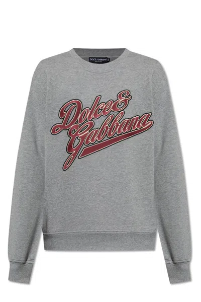 DOLCE & GABBANA DOLCE & GABBANA SWEATSHIRT WITH LOGO