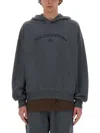 Dolce & Gabbana Cotton Sweatshirt In Grey