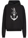 Dolce & Gabbana Printed Washed Cotton Jersey Hoodie