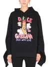 DOLCE & GABBANA SWEATSHIRT WITH PRINT BY GIAMPIERO DALESSANDRO