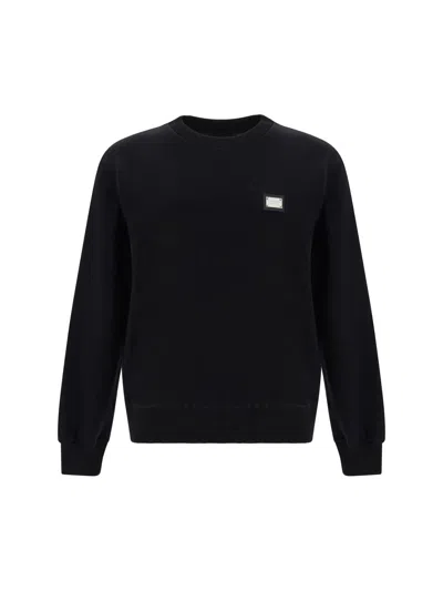 Dolce & Gabbana Sweatshirts In Black