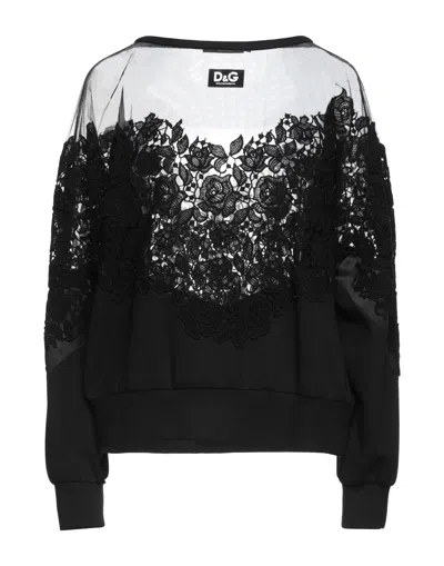 Dolce & Gabbana Sweatshirts In Black