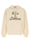 Dolce & Gabbana Cream Cotton Sweatshirt In Multi