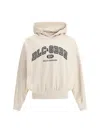 Dolce & Gabbana Hooded Sweatshirt In Jersey With Print In Neutral