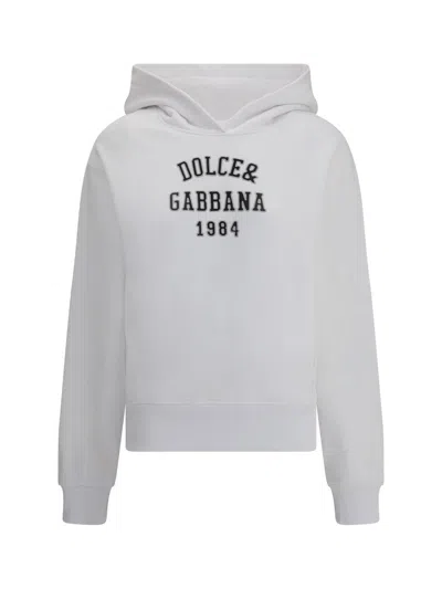 Dolce & Gabbana Sweatshirts In White
