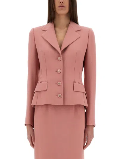 Dolce & Gabbana Sweet Single-breasted Jacket In Pink