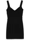 Dolce & Gabbana Mini Dress In Black