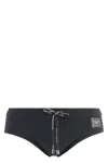 Dolce & Gabbana Drawstring Swim Shorts In Black