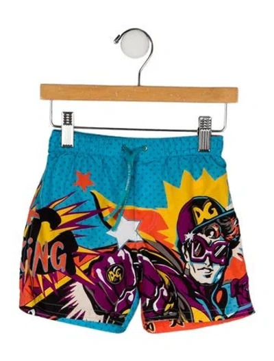 Pre-owned Dolce & Gabbana Babies'  Swim Trunk In Multi