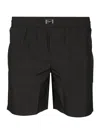 Dolce & Gabbana Swim Trunks In Lightweight Nylon Trousers Black In Black