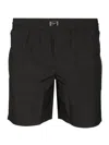 Dolce & Gabbana Swim Trunks In Lightweight Nylon Trousers Black