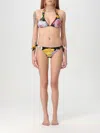 Dolce & Gabbana Black Floral-print Bikini Set In Black