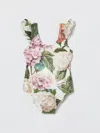 Dolce & Gabbana スイムウェア  ボーイ カラー マルチカラー In White