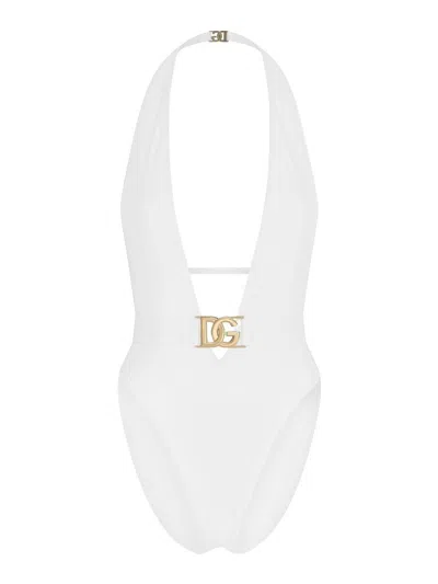 Dolce & Gabbana Swimsuit In White