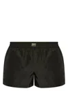 Dolce & Gabbana Men Short Swim Trunks With Tag In Black