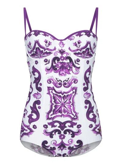 Dolce & Gabbana Swimwear In Multi
