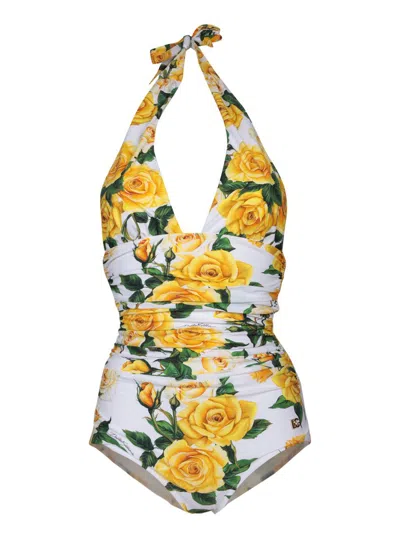 Dolce & Gabbana Swimwear In Yellow