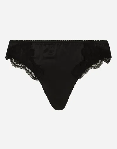 Dolce & Gabbana Tanga In ブラック