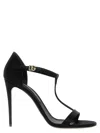 Dolce & Gabbana Woman Sandals Black Size 7.5 Textile Fibers In Black