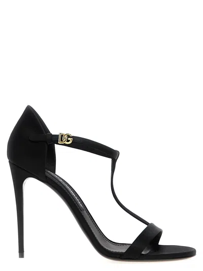DOLCE & GABBANA DOLCE & GABBANA 'T BAR' SANDALS