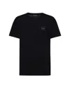 Dolce & Gabbana Black T-shirt With Logo Tag Detail On The Front