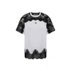 Dolce & Gabbana Jersey T-shirt With Dg Logo And Lace Inserts