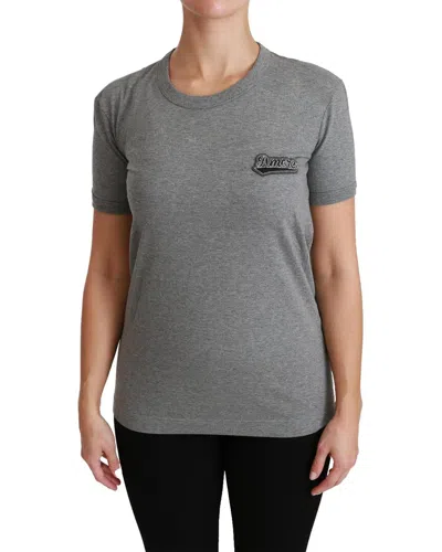 Dolce & Gabbana T-shirts In Gray
