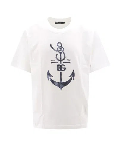 Dolce & Gabbana T-shirt In Bianco