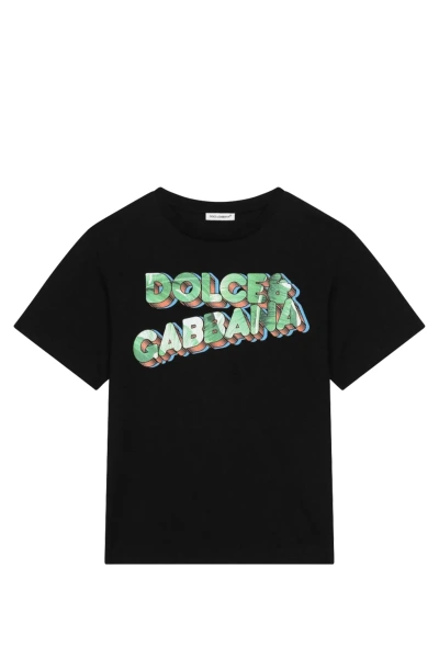 Dolce & Gabbana Kids' T-shirt In Back