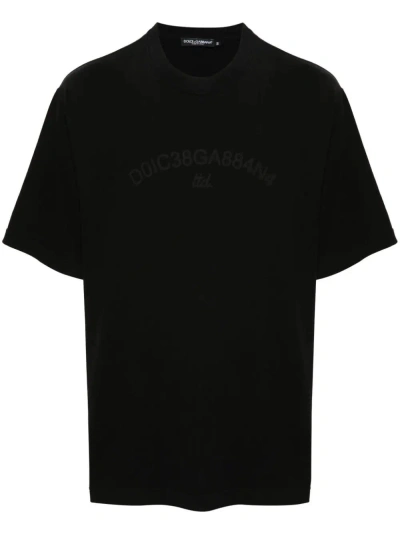 Dolce & Gabbana T-shirt In Black  