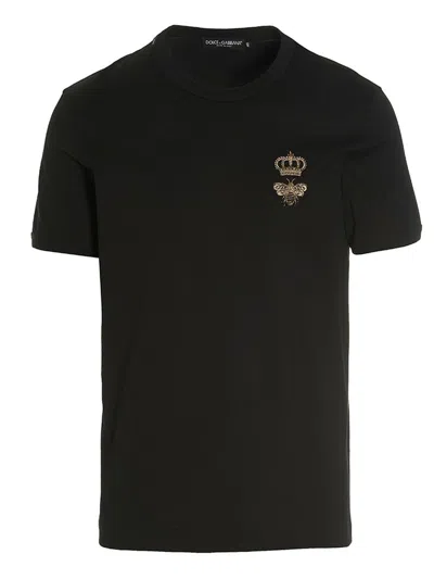DOLCE & GABBANA DOLCE & GABBANA T-SHIRT 'BLACK SICILY'