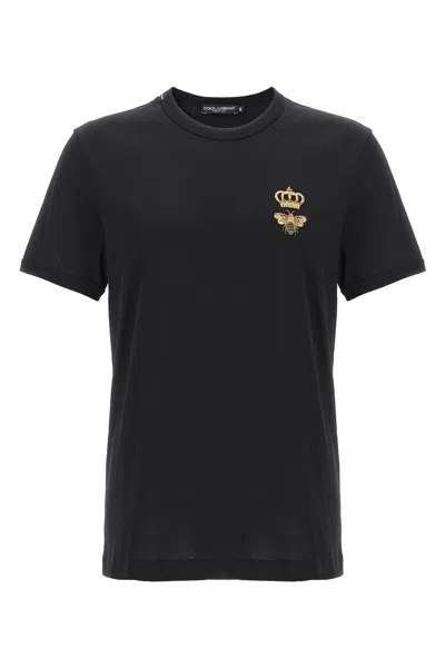 DOLCE & GABBANA DOLCE & GABBANA T-SHIRT 'BLACK SICILY'