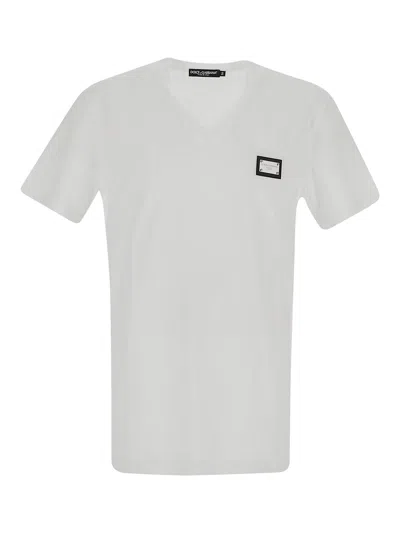 DOLCE & GABBANA CAMISETA - BLANCO