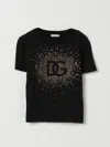 Dolce & Gabbana T-shirt  Kids Color Black In Black