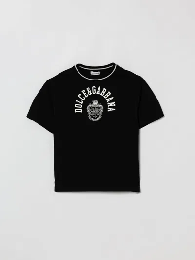 Dolce & Gabbana T-shirt Kids  In Black