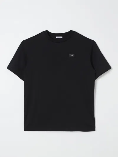 Dolce & Gabbana T-shirt  Kids Color Black In Schwarz