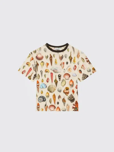 DOLCE & GABBANA T-SHIRT DOLCE & GABBANA KIDS COLOR BROWN,H75715032