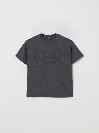 Dolce & Gabbana T-shirt  Kids Color Grey In Gray